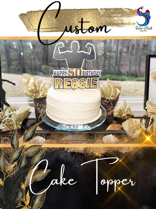 Custom Cake Topper | Tailor-Made Keepsakes